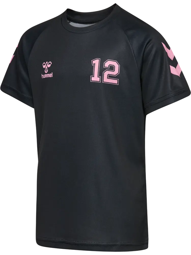 Shimmer t-shirt - Black bridal rose - 128 | Barnkläder - Temakläder - Träningskläder | BabyMode