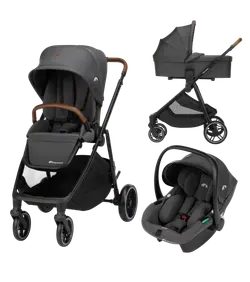 Luvia Trio - Mineral Graphite | Barnvagnar - Barnvagnspaket | BabyMode