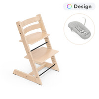 Stokke® Tripp Trapp Stol Bok Natur Inkl. Newborn Set