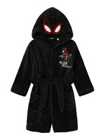 Morgonrock Spiderman - Black