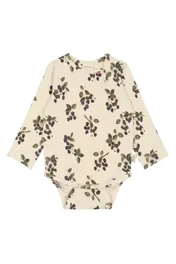 Långärmad Body - Blackberry | Kläder - Bodys & overaller - Långärmad body | BabyMode