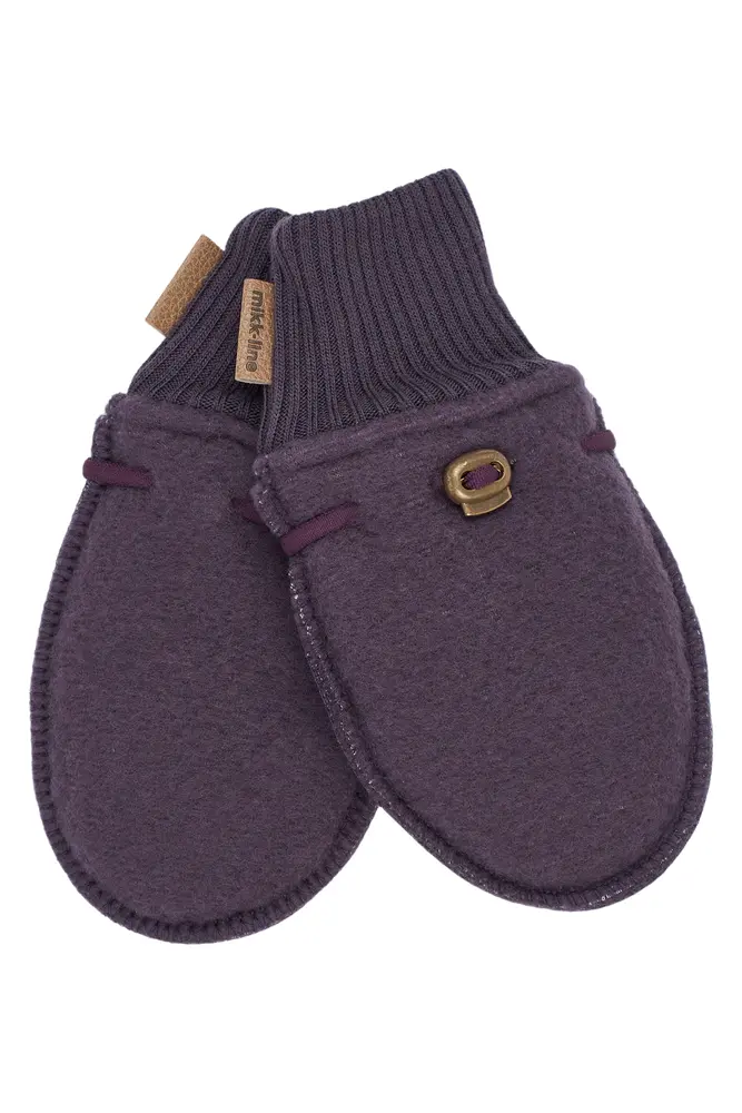 Mikk-Line Uld Vantar - Plum Perfect - 50/56
