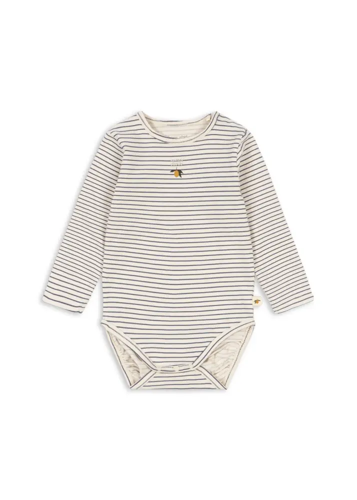 Konges Sløjd Basic Långärmad Body - Stripe como - 18 MDR.