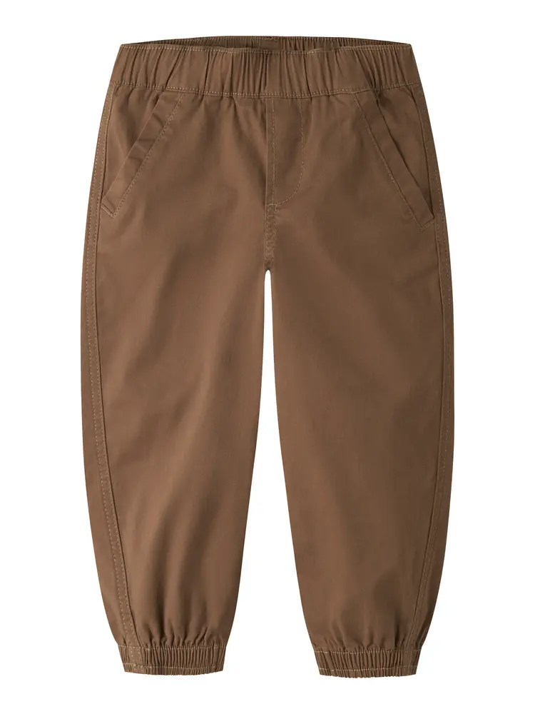 Name It Ben Jog Barrel Byxor - Sepia - 86