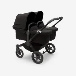 Donkey 5 Twin - midnight black | Barnvagnar | BabyMode