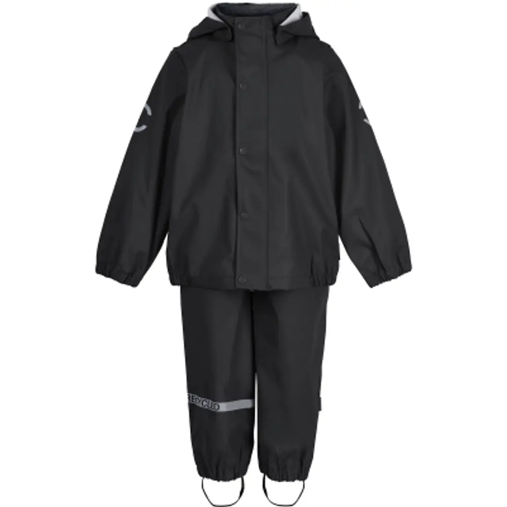 Regnset - Black - 110 | Barnkläder - Ytterplagg - Regnkläder | BabyMode