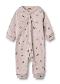 Nikola Sparkdräkt - Soft lilac flowers | Kläder - Bodys & overaller - Långärmad body | BabyMode