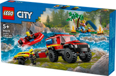 Brandbil med Räddningsbåt 4x4