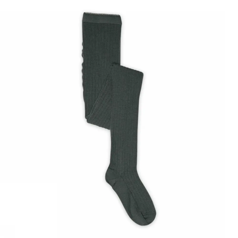 MP Denmark Ullstrumpbyxor Ribbade - Dark Forest - 110