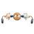 Leksak Till Babysitter Googly Eyes - Pastel