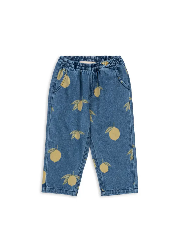 Magot Byxor - Lemon denim - 4 ÅR | Barnkläder - Underdelar - Byxor | BabyMode