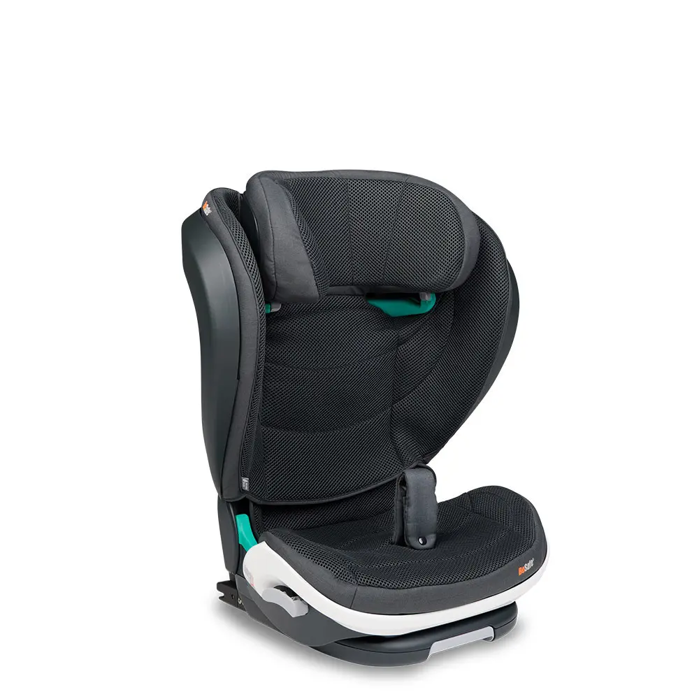 BeSafe Flex FIX 2 Bältesstol - Anthracite Mesh | Bilbarnstolar - Framåtvända bilbarnstolar - Bältesstolar | BabyMode