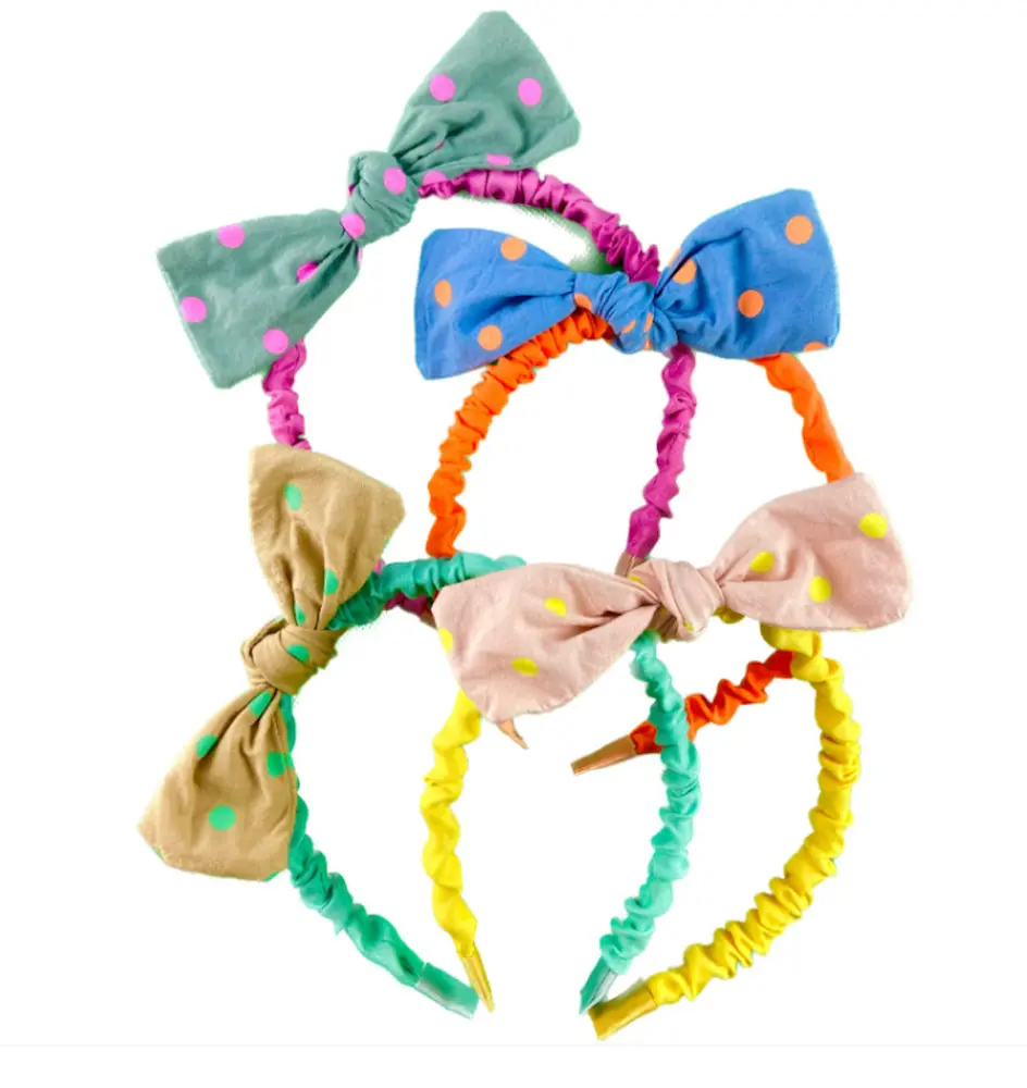 Diadem Debbie Dot - 4-pack | Barnkläder - Temakläder - Festkläder & tillbehör - Håraccessoarer | BabyMode