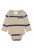 The New Siblings Theodor Långärmad Body - Humus Striped