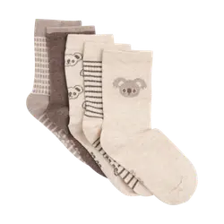 Mönstrade Strumpor 5-pack - Chestnut | Kläder - Strumpor & strumpbyxor - Strumpor | BabyMode