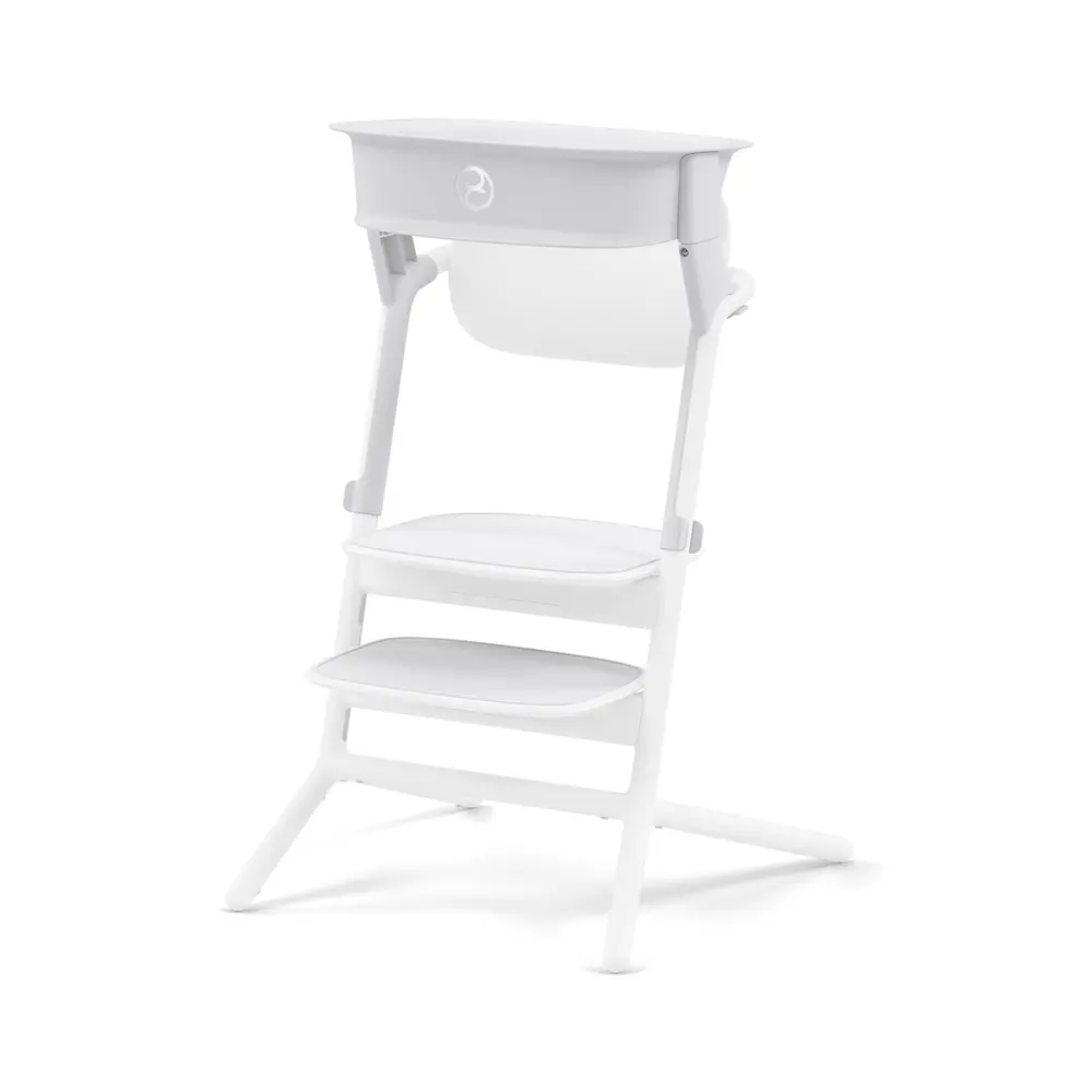 Cybex Lemo Hjälpa Till Pall - All White | Baby & Barn - Äta - Barnstolar & tillbehör - Tillbehör till barnstolar | BabyMode