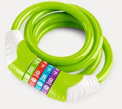 Cykellås 120cm grøn | Leksaker - Utomhuslek - Cykelhjälmar & tillbehör | BabyMode