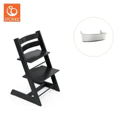 Tripp Trapp inkl. Förvaringslåda - Svart | Baby & Barn | BabyMode