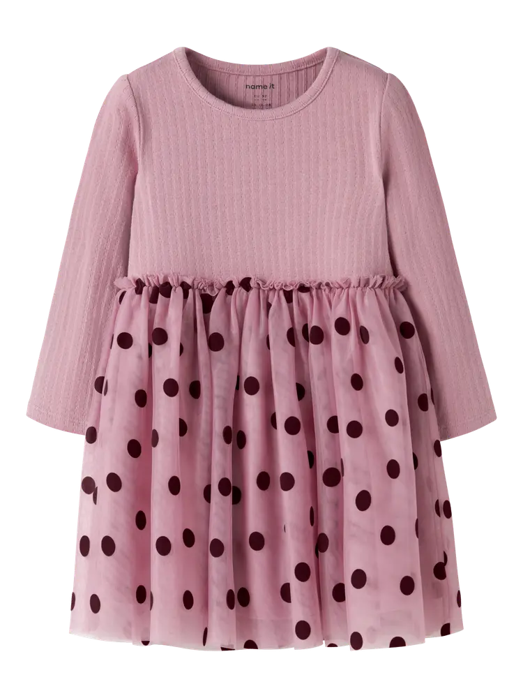 Name It Nagina Tulle Klännig - Lilas - 86