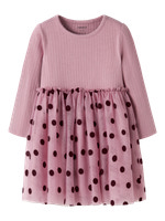 Name It Nagina Tulle Klännig - Lilas