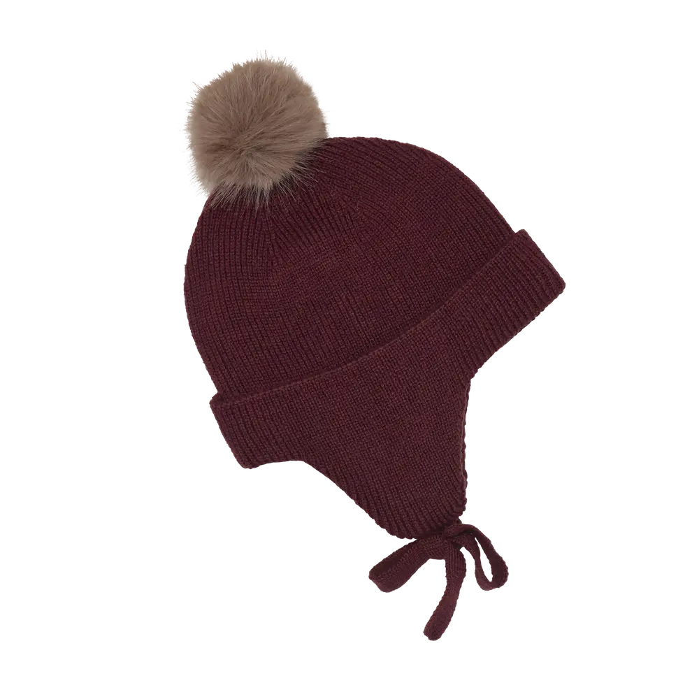 Color Kids Ull Mössa - Catawba Grape - 50