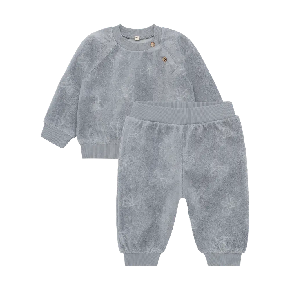 BeKids Sweatshirt och Sweatpants Set - Wheathervane - 90 | Barnkläder - Set & Multipack - Träningsoverall | BabyMode