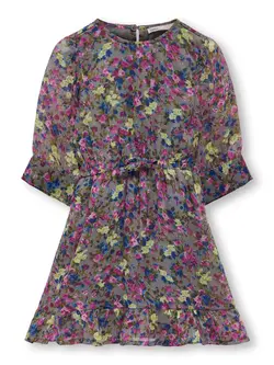 Rachel langærmet Aop kjole - DECEMBER SKY | Kläder - Toppar - Klänningar | BabyMode