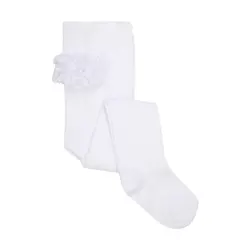 Strumbyxor med Volang - White | Kläder - Strumpor & strumpbyxor - Strumpbyxor | BabyMode