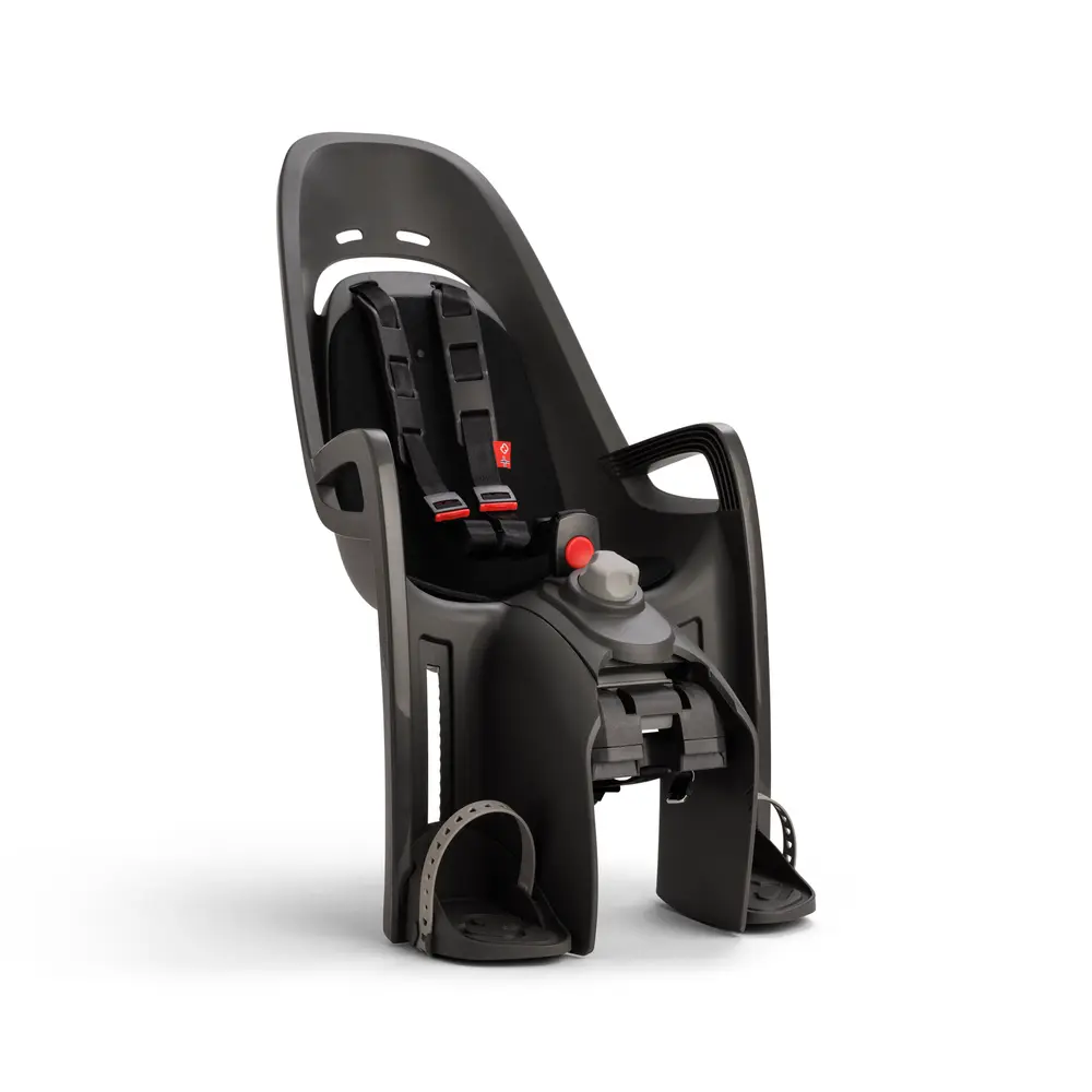 Hamax Zenith Relax Cykelsits - Dark Grey/Black | Baby & Barn - Barnsäkerhet - Cykelstolar & hjälmar | BabyMode
