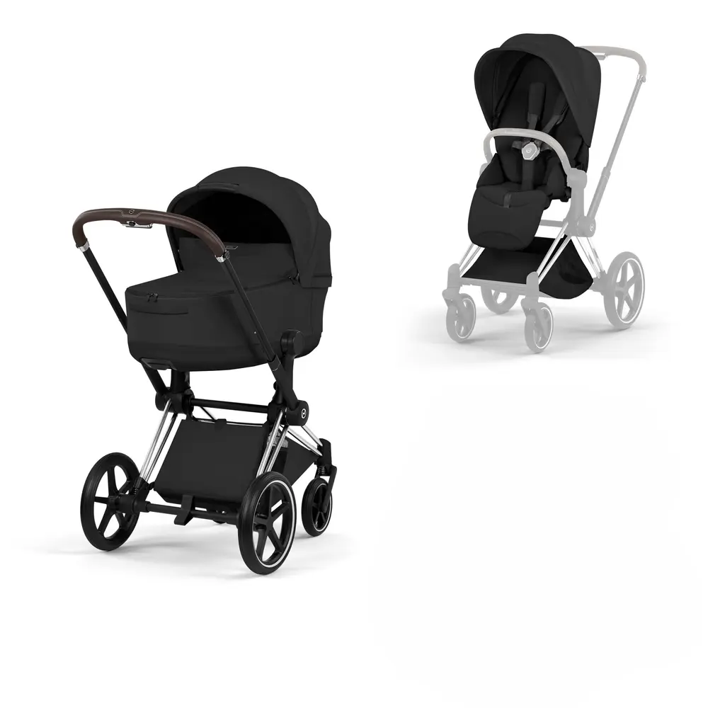 Cybex Priam Style Sittvagn - Sepia Black/Chrome Brown