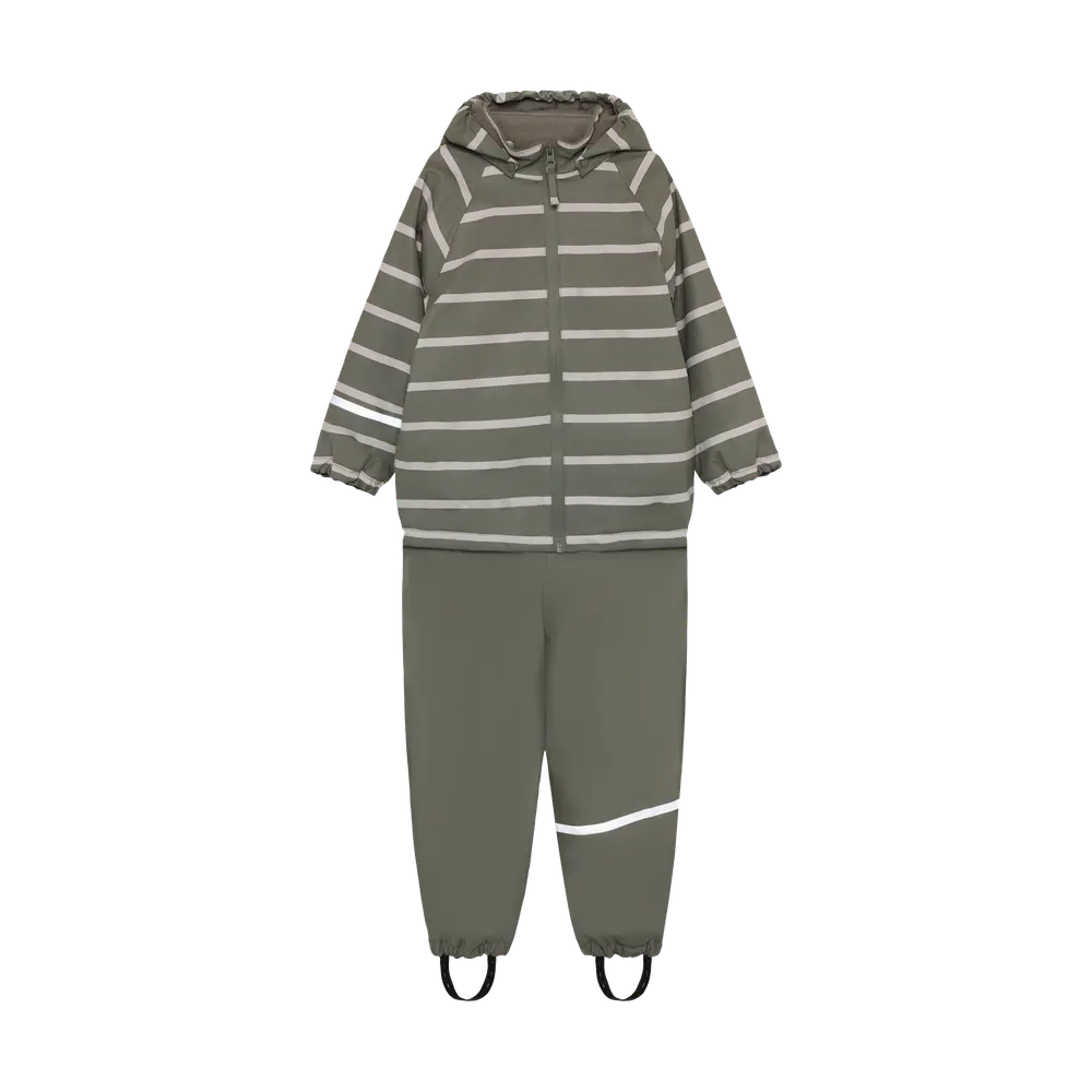 Celavi Regnset m. Fleece - Mulled Basil - 90