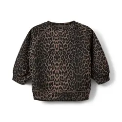 Sweatshirt Elis - Leopard AOP | Kläder - Toppar - Koftor, västar & tröjor | BabyMode