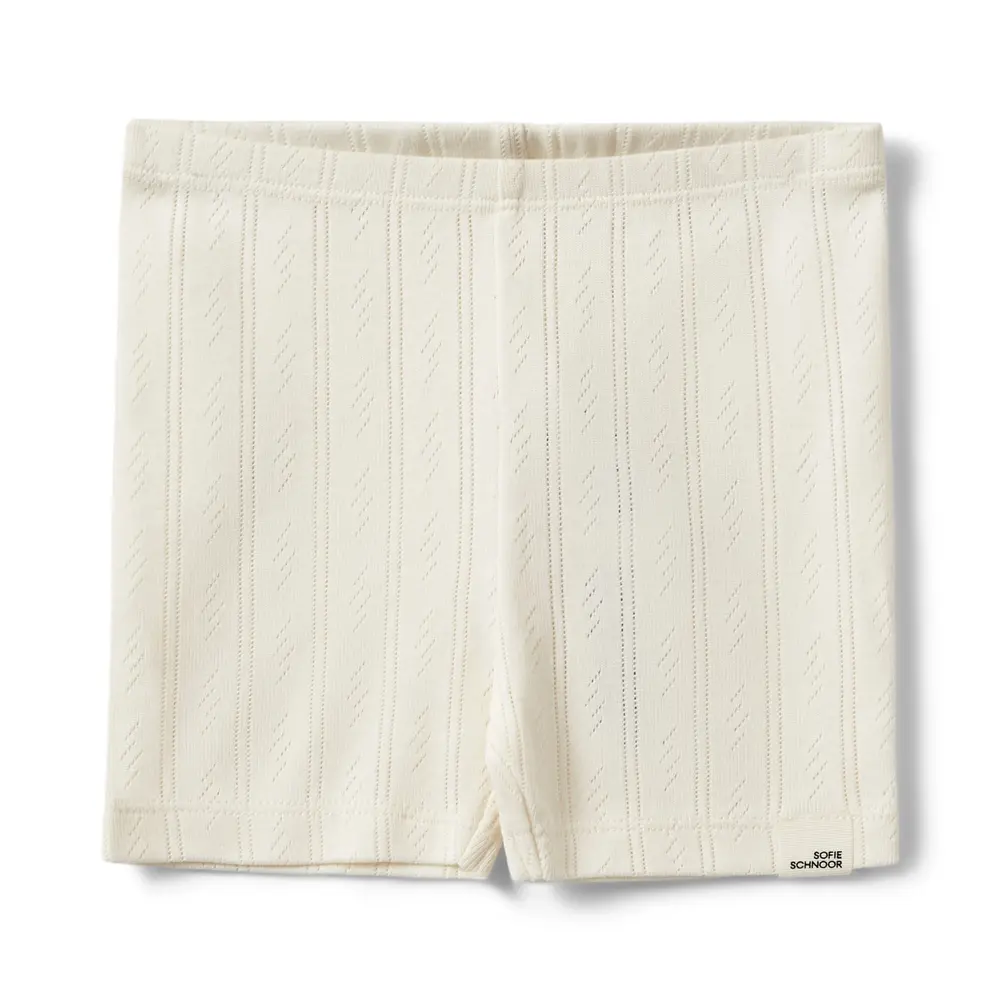 Neva Shorts - Off White - 74 | Barnkläder - Underdelar - Shorts | BabyMode