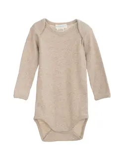 Baby Body - Oat | Kläder - Bodys & overaller - Långärmad body | BabyMode