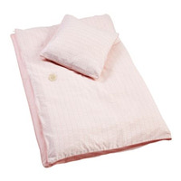 Påslakanset Vagn/Vagga - Dusty Rose