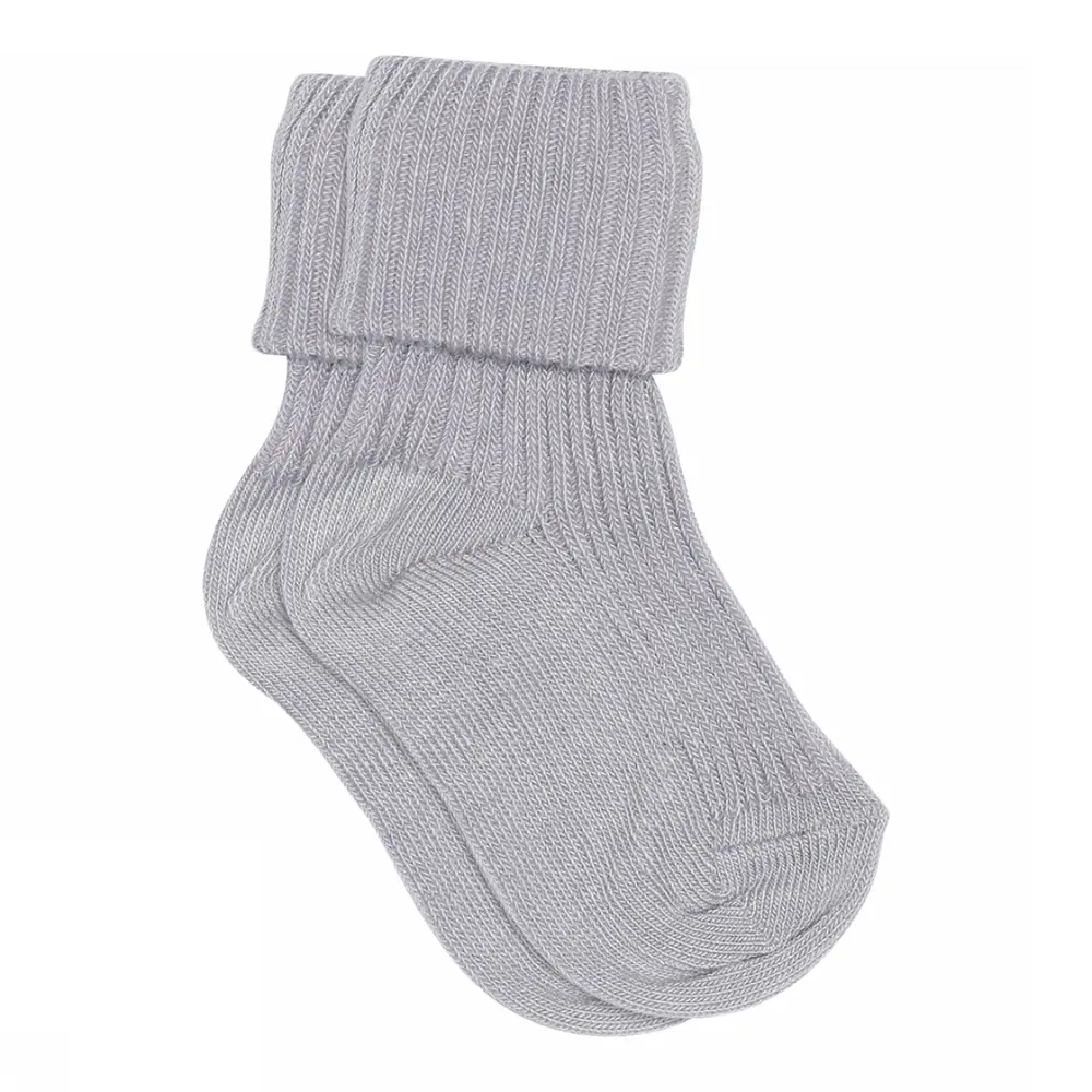 Baby Rib Ankelstrumpor - Lavender Sky - 22/24 | Barnkläder - Strumpor & strumpbyxor - Strumpor | BabyMode