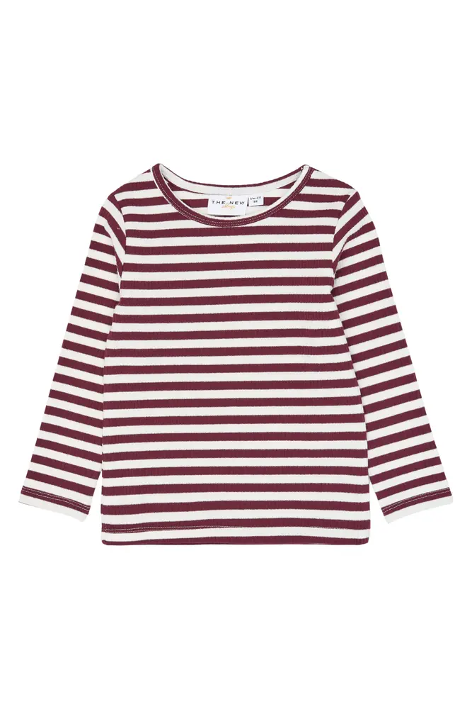 The New Siblings Fro Rib Tröja - Gardenia Striped - 98