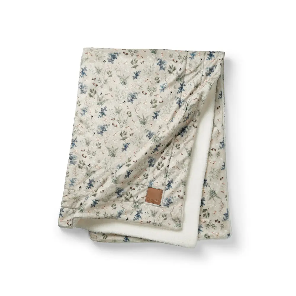 Pärlsammetsfilt - Fairytale Forest | Barnrum - Textilier - Filtar & swaddlers | BabyMode