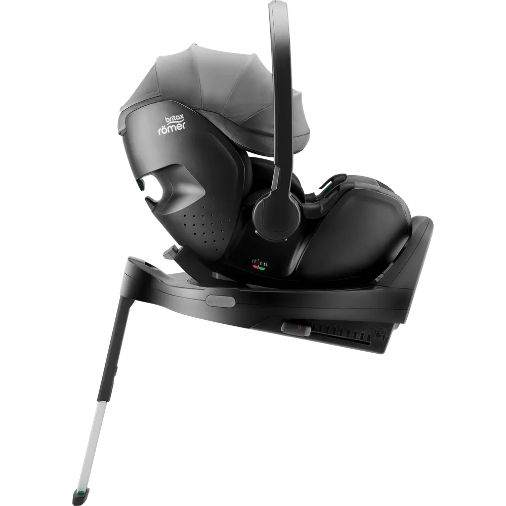 Britax Römer Baby-Safe Pro Style Babyskydd inkl. Vario Base 5Z - Mineral Grey | Bilbarnstolar - Babyskydd 0-13 Kg | BabyMode