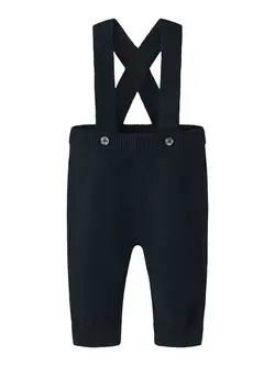 Roman Stickad Hängselbyxor - Navy Blazer | Kläder - Underdelar - Hängsel & jumpsuits | BabyMode