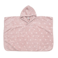 Poncho med hætte, frotté Nightingaler, 110-140