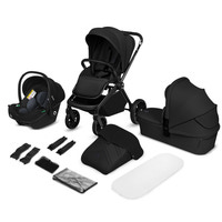 Lionelo Mika Plus 3in1 Duovagn - Black Onyx