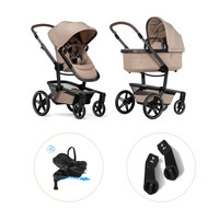 Joolz Day5 Barnvagn Med Maxi-Cosi Pebble Slide Pro Och Babyskyddsadapter - Sandy Taupe/Onyx Black