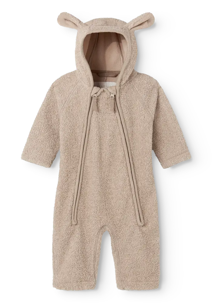 MarMar Copenhagen Oberti Teddyoverall - Muddy Melange - 68