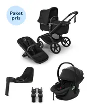 Bugaboo Fox 5 Renew barnvagnspaket med Thule Maple bilbarnstol inkl. bas & adapter