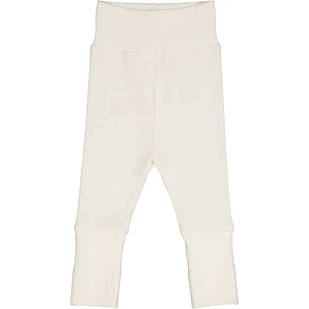 Byxor med Vikbar Mudd - Balsam Cream - 74 | Barnkläder - Underdelar - Byxor | BabyMode