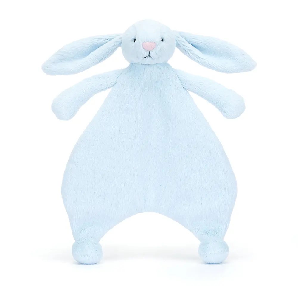 Snuttefilt Bashful Bunny - Ljusblå | Leksaker - Nallebjörnar & gosedjur - Snuttefiltar | BabyMode