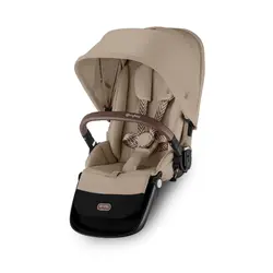 GAZELLE S Sædeenhed TPE Almond Beige beige | Barnvagnar - Syskon- & tvillingvagnar - Tillbehör till syskonvagnar | BabyMode