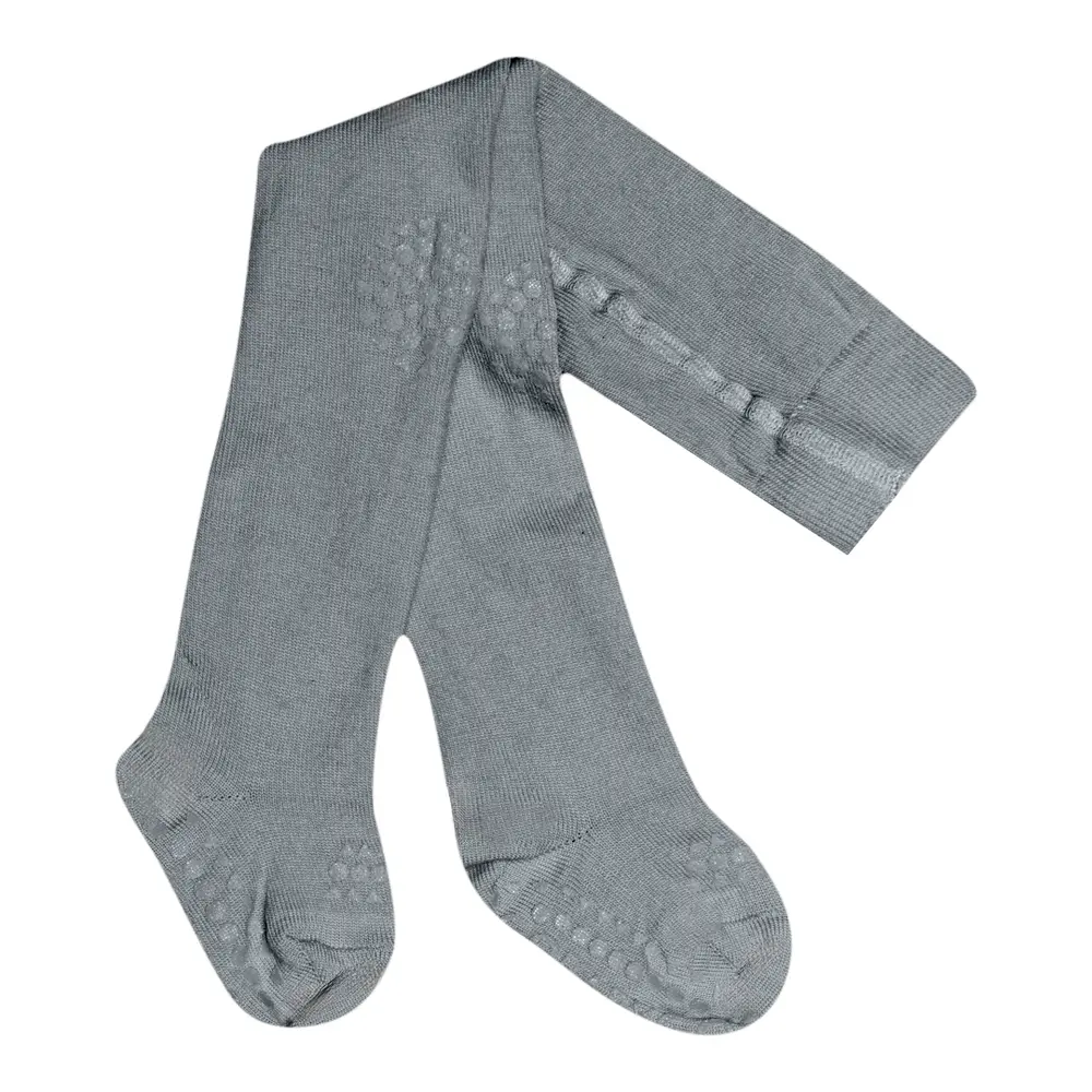 Ullstrumpbyxor Med Krypskydd - Stone Blue - 12-18 MDR.