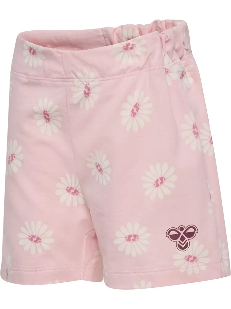 Blommor Shorts - Pale lilac - 80 | Barnkläder - Underdelar - Shorts | BabyMode